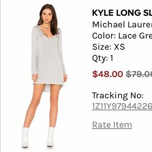 Michael Lauren dress from revolve